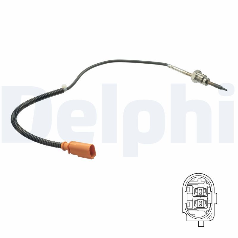 DELPHI TS30175 Jutiklis, išmetamųjų dujų temperatūra