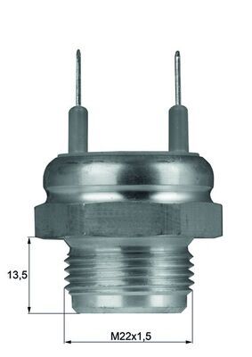 MAHLE TSW 8 D Temperatūros jungiklis, radiatoriaus ventiliatorius