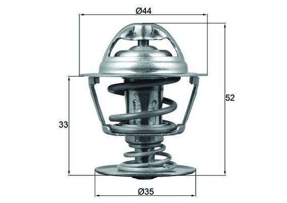 MAHLE TX 173 88 D Termostatas, aušinimo skystis