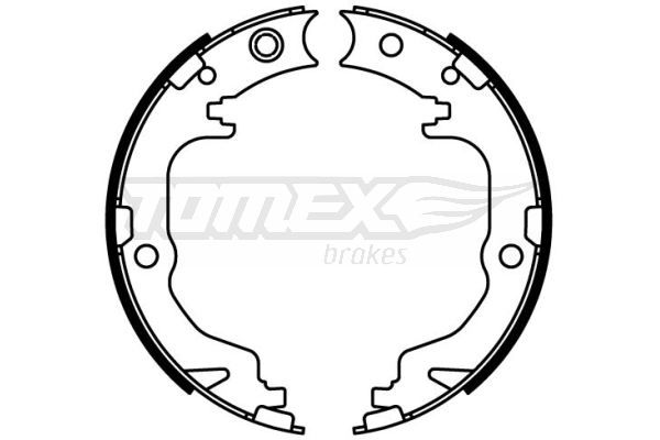 Stabdžių trinkelių komplektas TOMEX Brakes TX 22-60