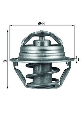 MAHLE TX 90 82 D Termostatas, aušinimo skystis