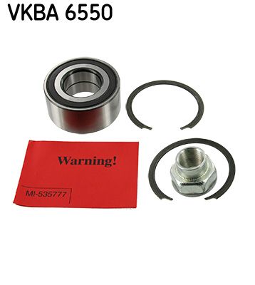 Rato guolio komplektas SKF VKBA 6550
