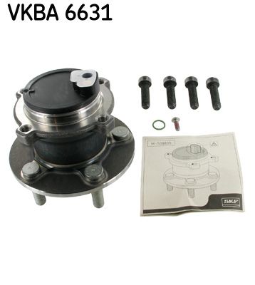 Rato guolio komplektas SKF VKBA 6631