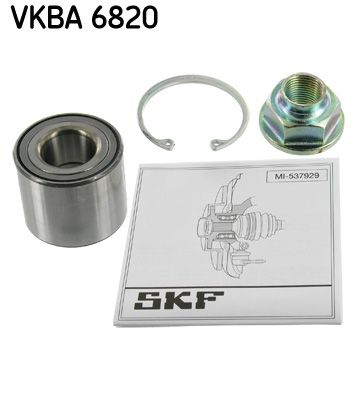 Rato guolio komplektas SKF VKBA 6820