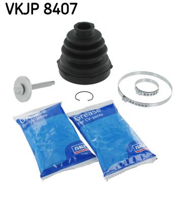 Gofruotoji membrana, kardaninis velenas SKF VKJP 8407