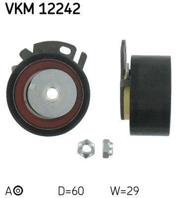 Įtempiklio skriemulys, paskirstymo diržas SKF VKM 12242