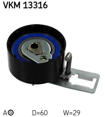 Įtempiklio skriemulys, paskirstymo diržas SKF VKM 13316