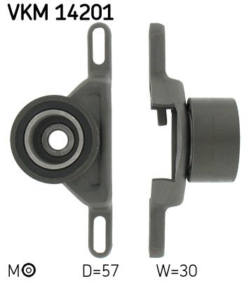 Įtempiklio skriemulys, paskirstymo diržas SKF VKM 14201