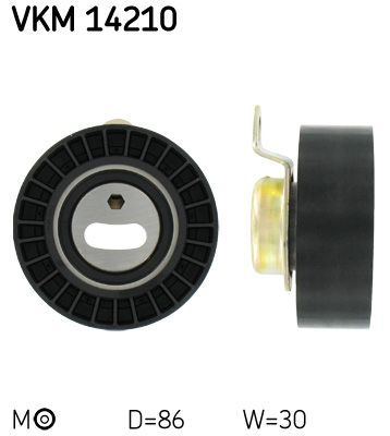 Įtempiklio skriemulys, paskirstymo diržas SKF VKM 14210
