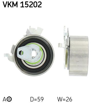 Įtempiklio skriemulys, paskirstymo diržas SKF VKM 15202