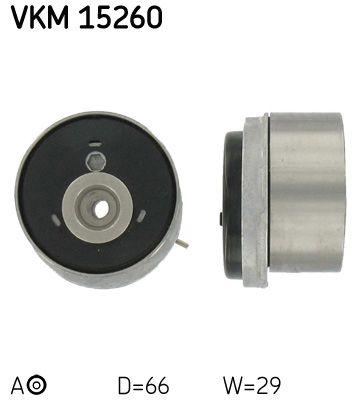 Įtempiklio skriemulys, paskirstymo diržas SKF VKM 15260