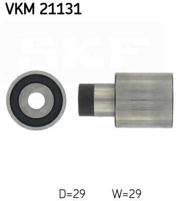 SKF VKM 21131 Kreipiantysis skriemulys, paskirstymo diržas
