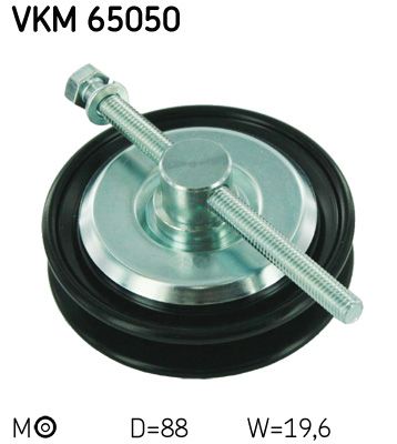 SKF VKM 65050 Įtempiklio skriemulys, V formos diržas