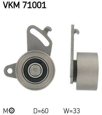 Įtempiklio skriemulys, paskirstymo diržas SKF VKM 71001