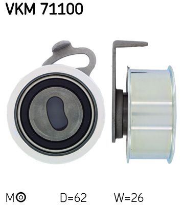Įtempiklio skriemulys, paskirstymo diržas SKF VKM 71100