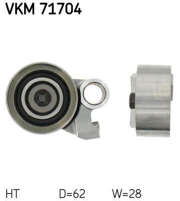 Įtempiklio skriemulys, paskirstymo diržas SKF VKM 71704