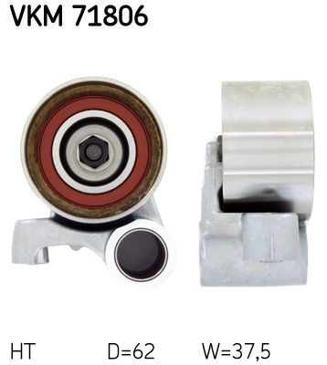 Įtempiklio skriemulys, paskirstymo diržas SKF VKM 71806