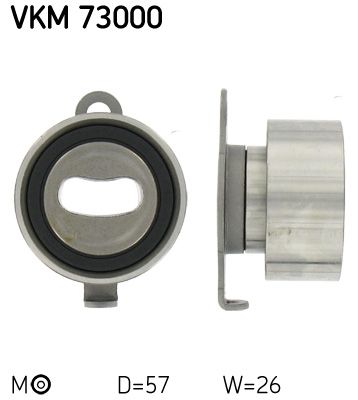 Įtempiklio skriemulys, paskirstymo diržas SKF VKM 73000