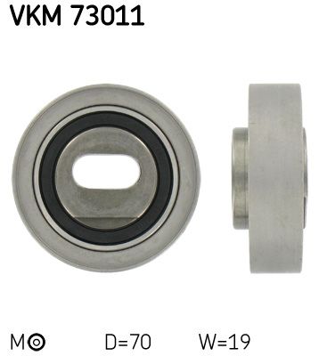 Įtempiklio skriemulys, paskirstymo diržas SKF VKM 73011