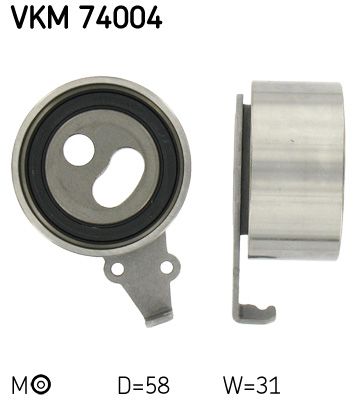 Įtempiklio skriemulys, paskirstymo diržas SKF VKM 74004