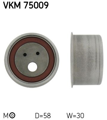 Įtempiklio skriemulys, paskirstymo diržas SKF VKM 75009