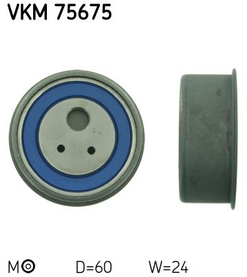 Įtempiklio skriemulys, paskirstymo diržas SKF VKM 75675