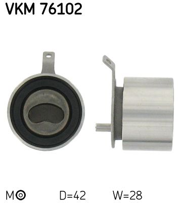 Įtempiklio skriemulys, paskirstymo diržas SKF VKM 76102