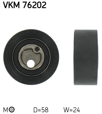 Įtempiklio skriemulys, paskirstymo diržas SKF VKM 76202