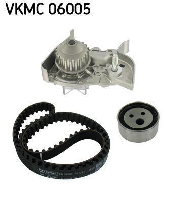 SKF VKMC 06005 Vandens siurblio ir paskirstymo diržo komplektas