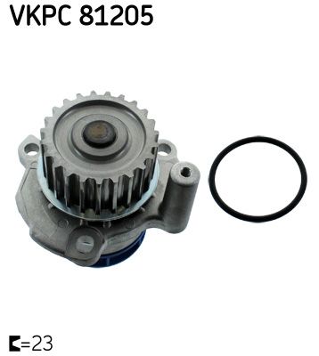SKF VKPC 81205 Vandens siurblys, variklio aušinimas