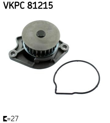 SKF VKPC 81215 Vandens siurblys, variklio aušinimas