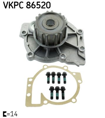 SKF VKPC 86520 Vandens siurblys, variklio aušinimas