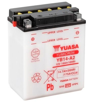 Starterio akumuliatorius YUASA YB14-A2
