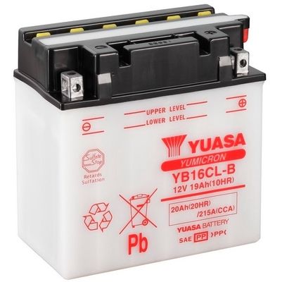 Starterio akumuliatorius YUASA YB16CL-B