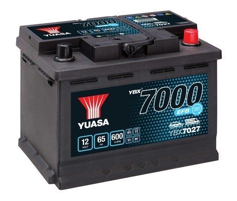 Starterio akumuliatorius YUASA YBX7027