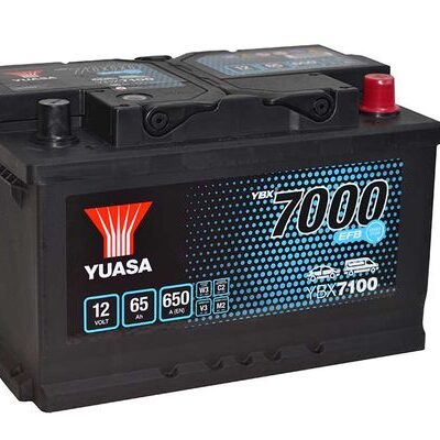Starterio akumuliatorius YUASA YBX7100