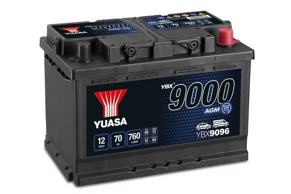 Starterio akumuliatorius YUASA YBX9096