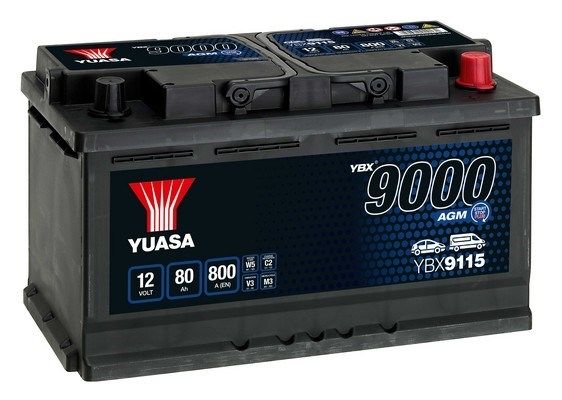 Starterio akumuliatorius YUASA YBX9115