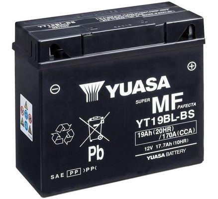 Starterio akumuliatorius YUASA YT19BL-BS