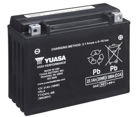 Starterio akumuliatorius YUASA YTX24HL-BS